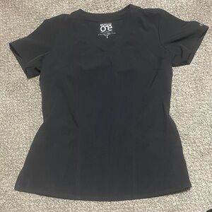 Barco Uniforms Women's Classic Black Short Sleeve Top